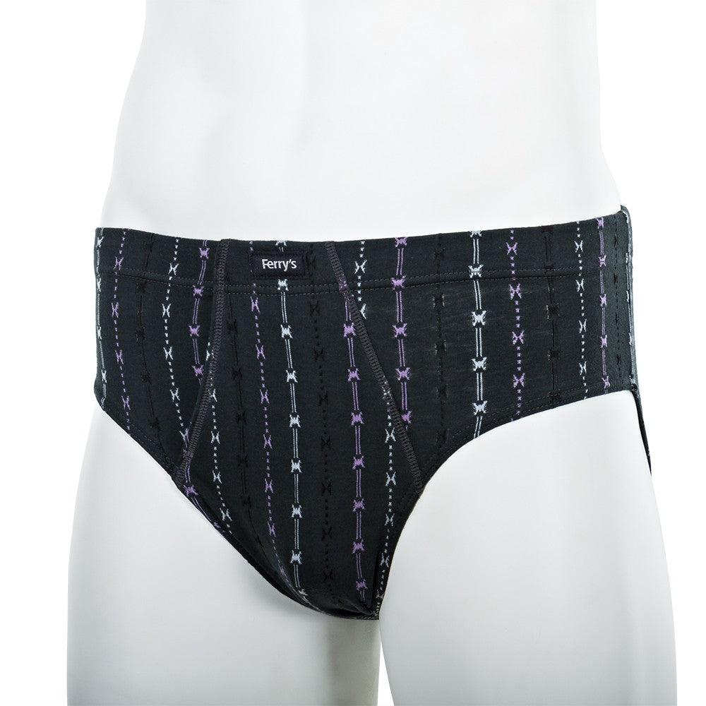 5466 SLIP ABIERTO BORDADO PAJARITAS 098-Gris Pizarra