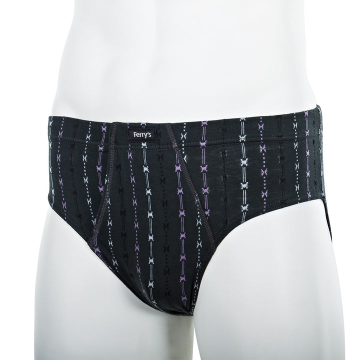 5466 SLIP ABIERTO BORDADO PAJARITAS 098-Gris Pizarra