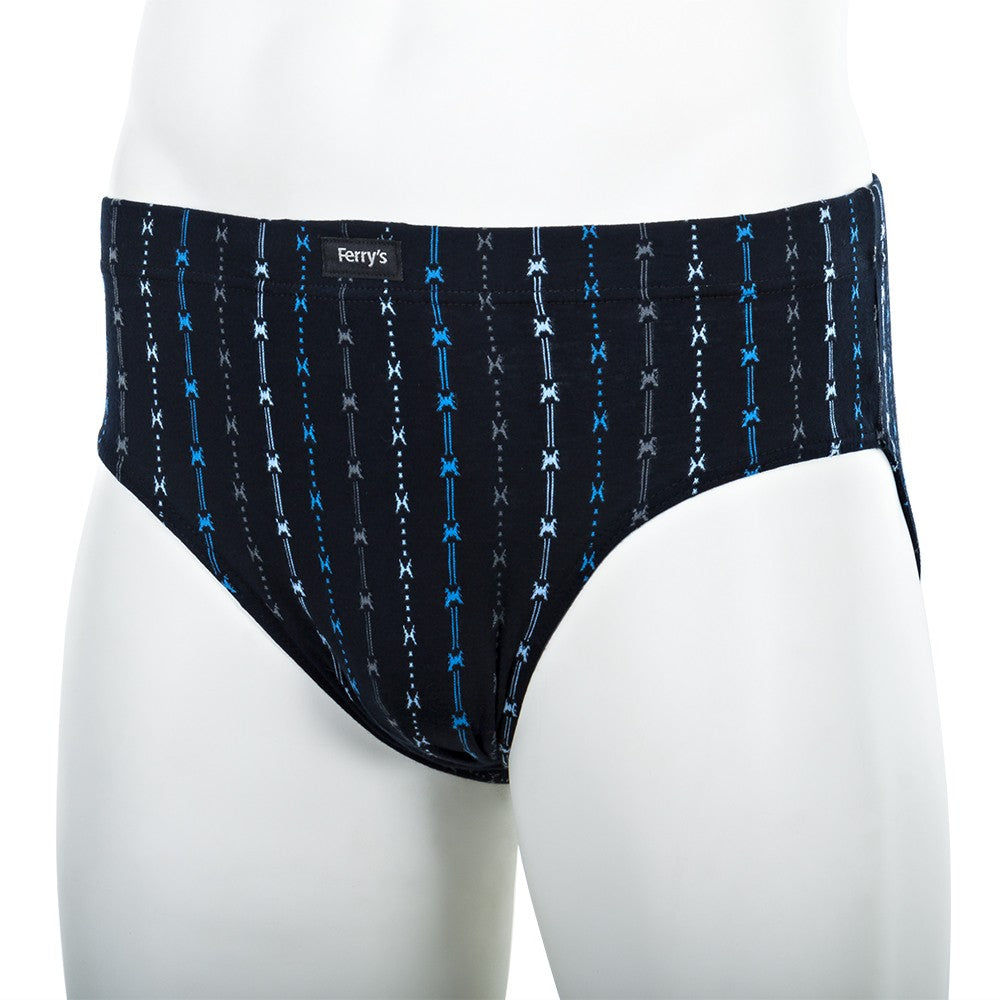 5467 SLIP CERRADO BORDADO PAJARITAS 036-Marino