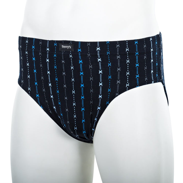 5467 SLIP CERRADO BORDADO PAJARITAS 036-Marino