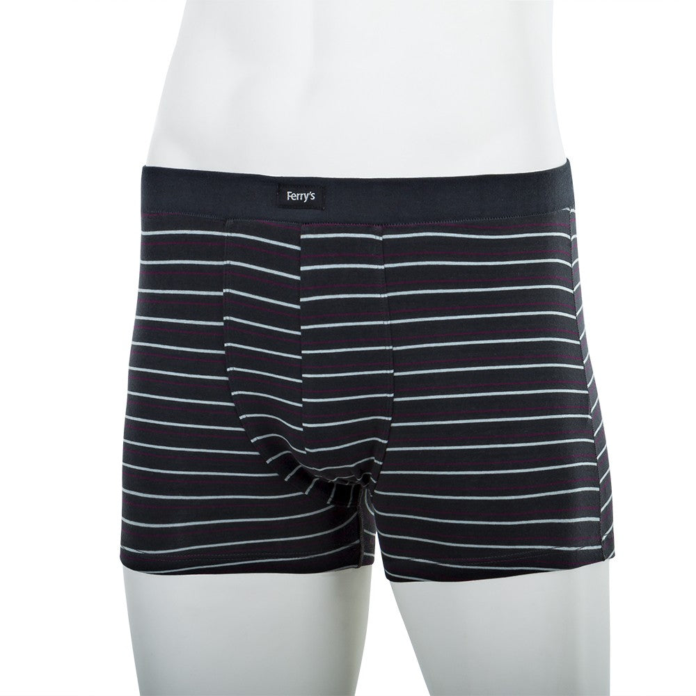 5030 BÓXER CERRADO RAYADO BICO 096-Gris Oscuro