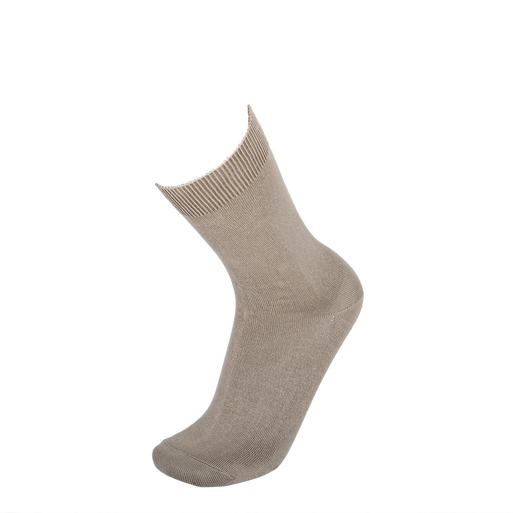 4450 CALCETÍN LISO 422-Arcilla