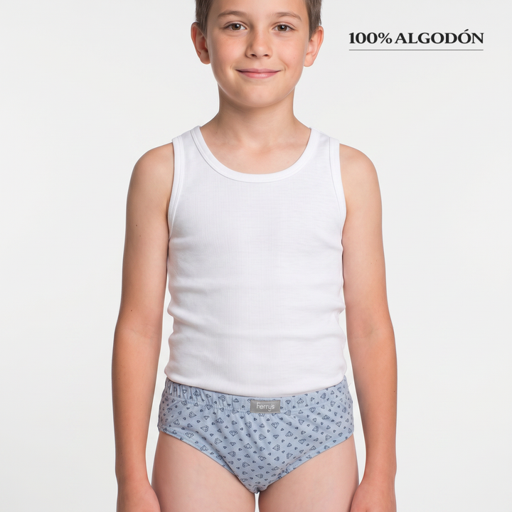 344 PACK SLIPS ESTAMPADOS ALGODÓN