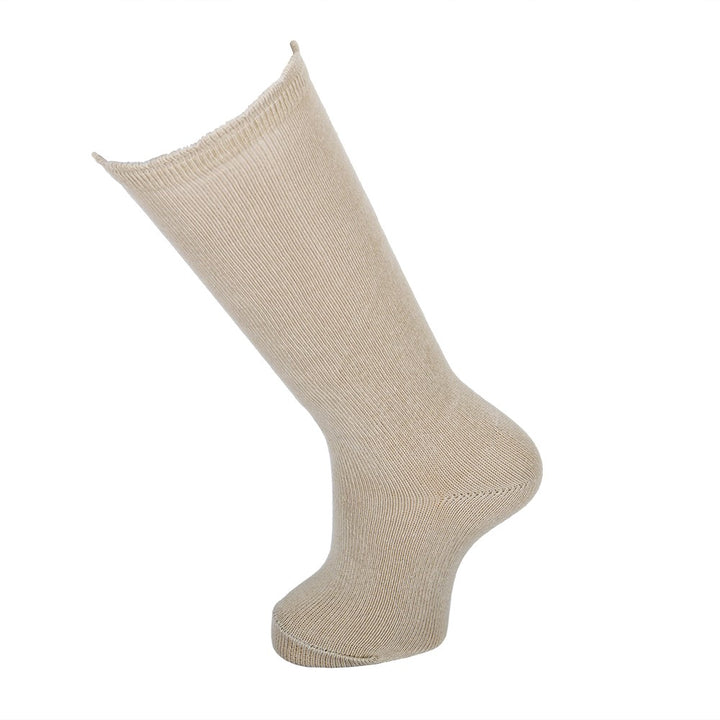 4245 CALCETÍN PUÑO ADORNO ALTO 421-Piedra