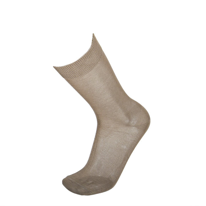 4444 CALCETÍN SUAVE HILO DE ESCOCIA 422-Arcilla