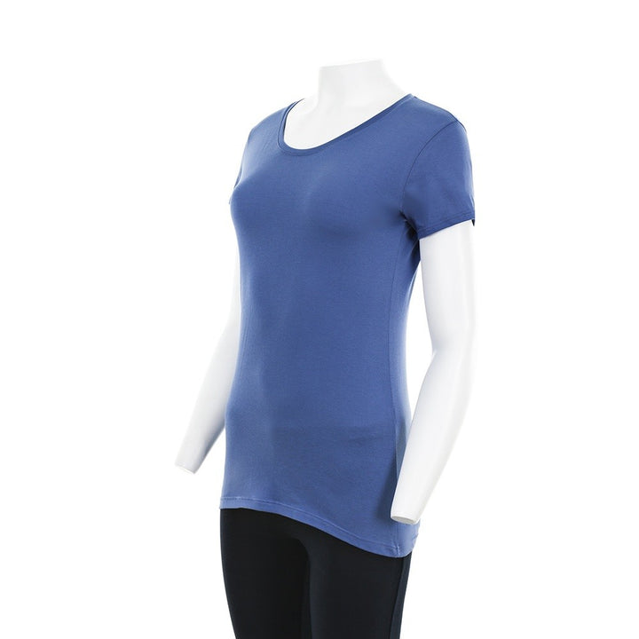 7806b CAMISETA MANGA CORTA TEJIDO FINO 317-Azul Cobalto 2XL