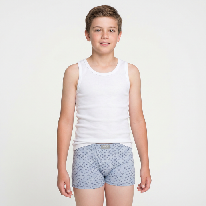 354 PACK OF PRINTED COTTON BOXERS