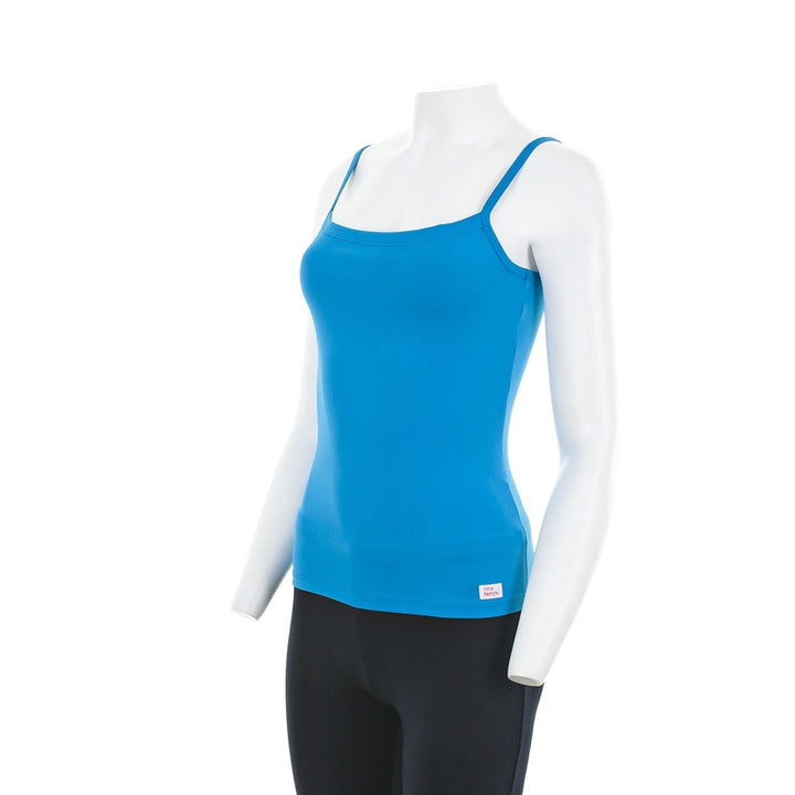 7838b CAMISETA TIRANTES FINOS MICROFIBRA 280-Turquesa