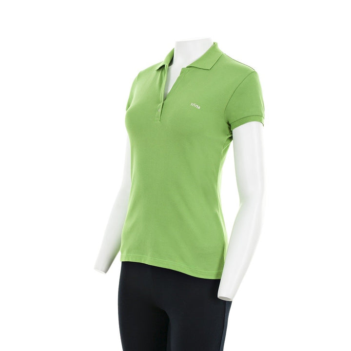 7875 POLO PIQUÉ CON PUÑO Y CORCHETES 822-Verde