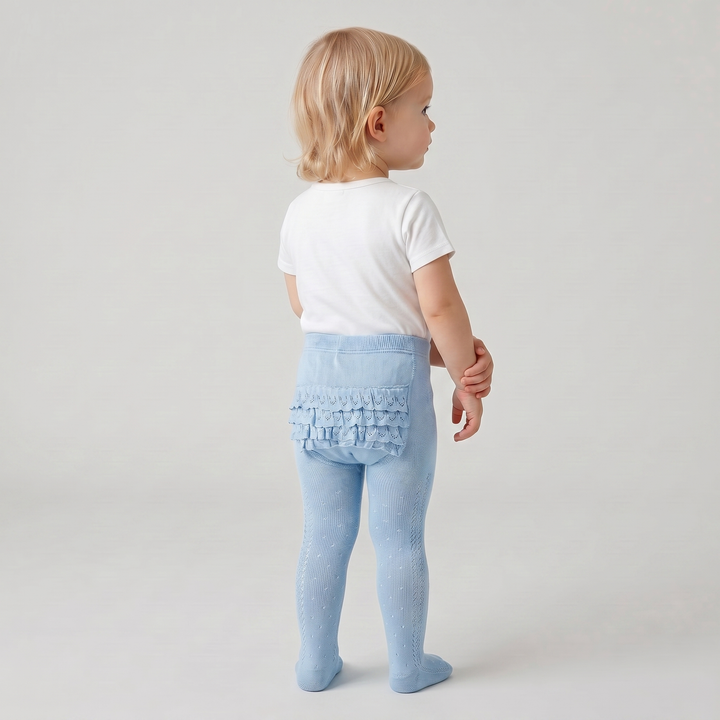 4008 LEOTARDOS CALADOS PUNTILLAS  PRIMAVERA
