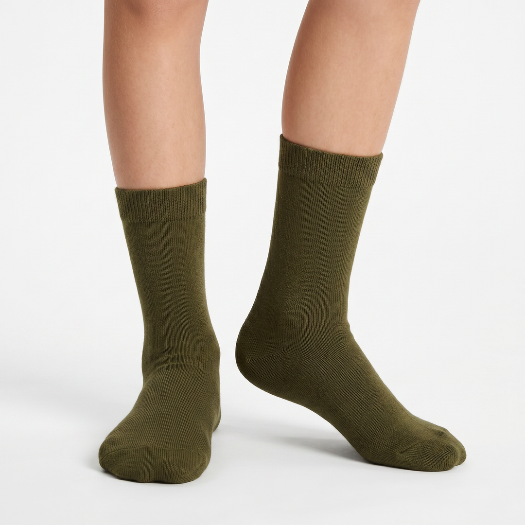 4123 PLAIN WINTER SOCKS
