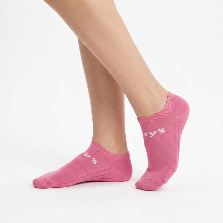 4182 2 PARES INVISIBLES COLORIDOS 713-Rosa Fucsia