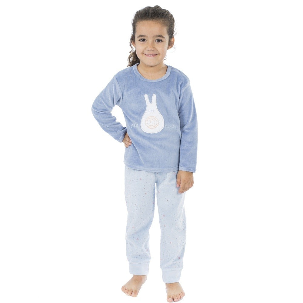 PIJAMA TUNDOSADO CONEJITO Cielo