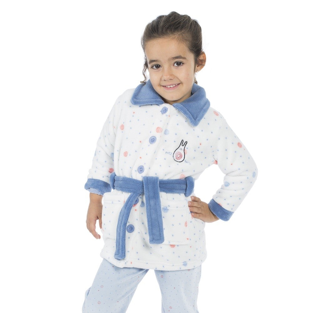BATA TÉRMICA POLAR CONEJITO Cielo