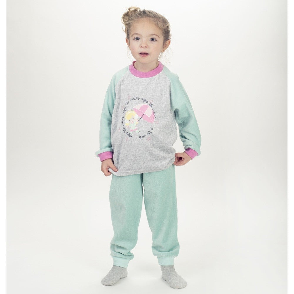 PIJAMA TUNDOSADO PARAGUAS Verde