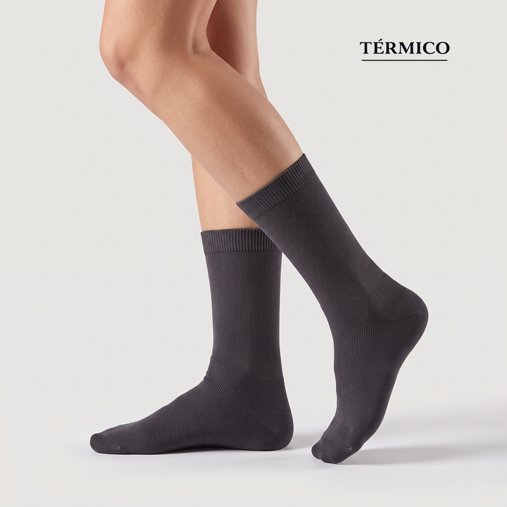 4348 CALCETÍN TÉRMICO MUJER CON RIZO