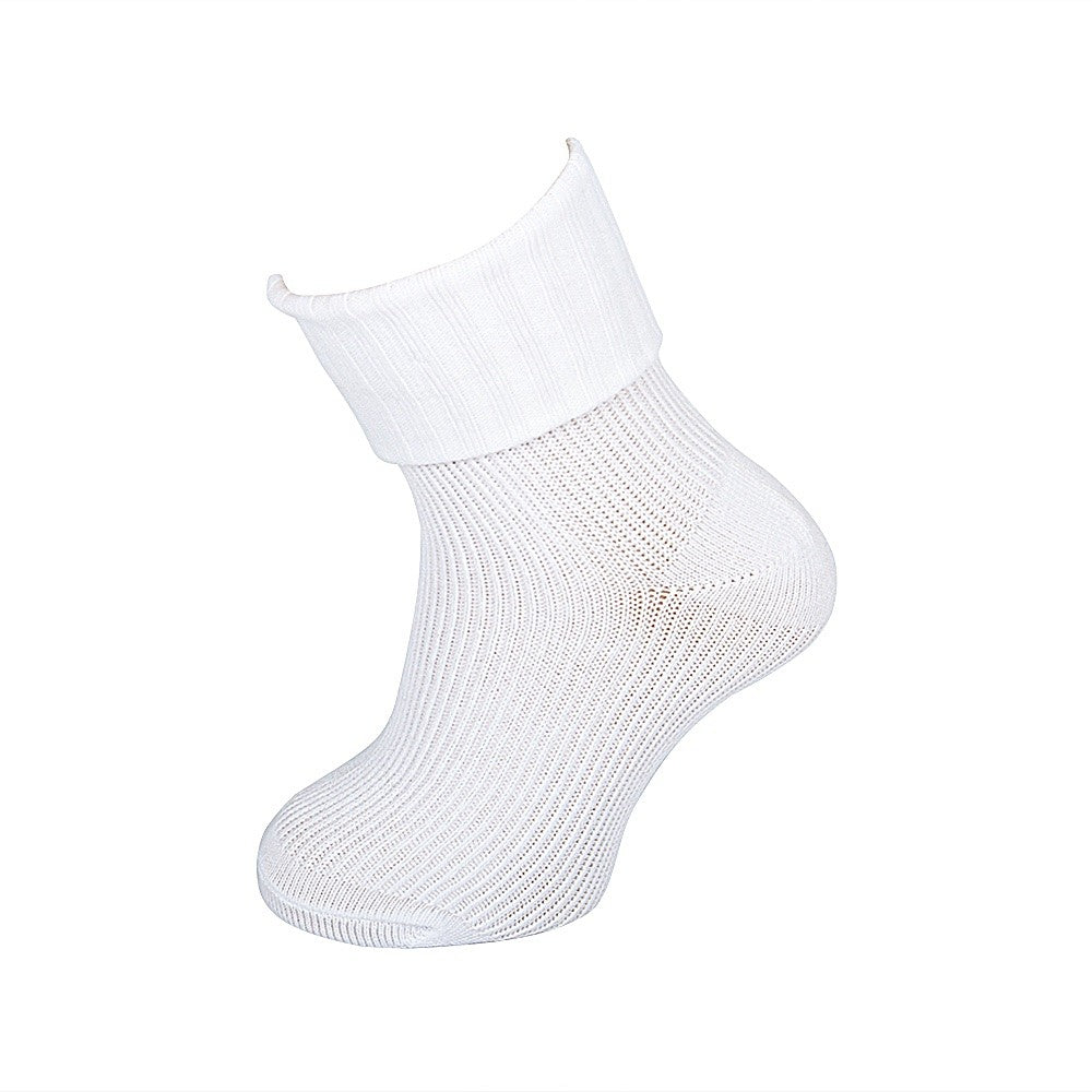 4244 CALCETÍN PUÑO VUELTO 000-Blanco