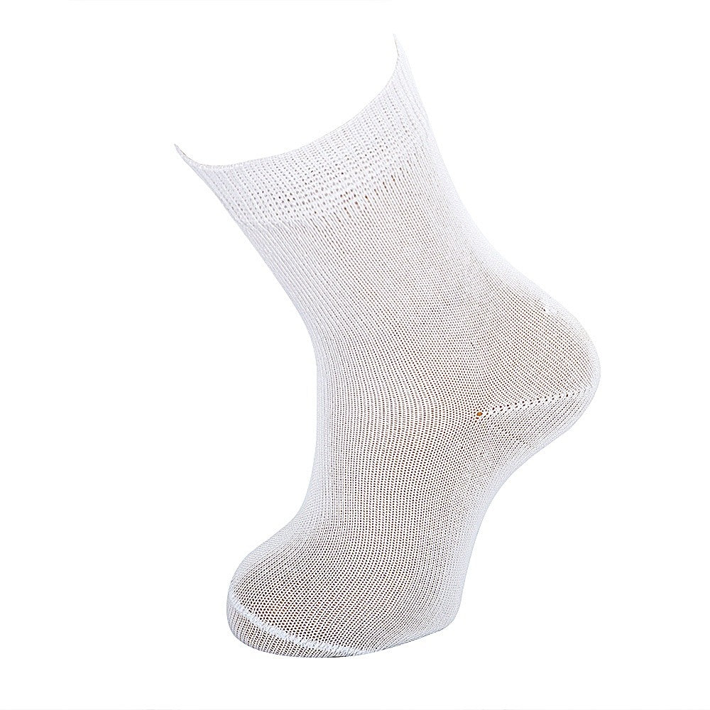 4714 CALCETÍN LISO 000-Blanco