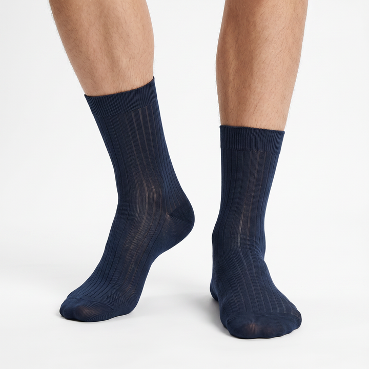 4402 RIBBED SOCKS WITH SCOTTISH YARN