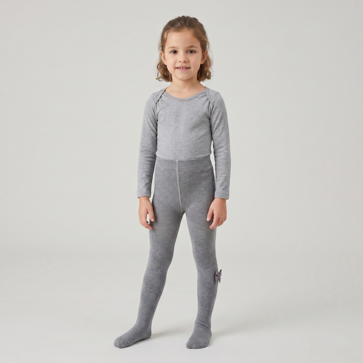 4506 LEOTARDOS LISOS CON LAZO INVIERNO