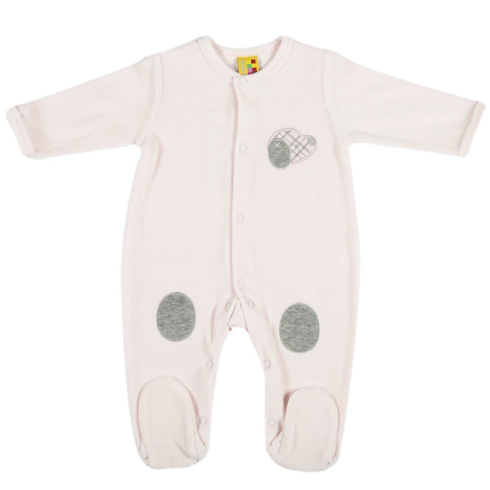 PELELE TUNDOSADO RODILLERAS Y PERRITO Rosa