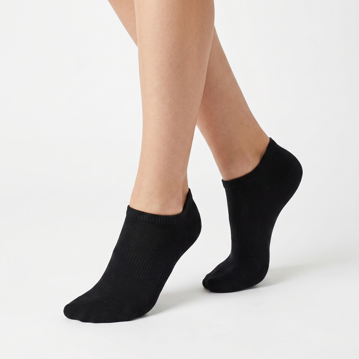 4574 CALCETÍN INVISIBLE CONFORT 009-Negro Única