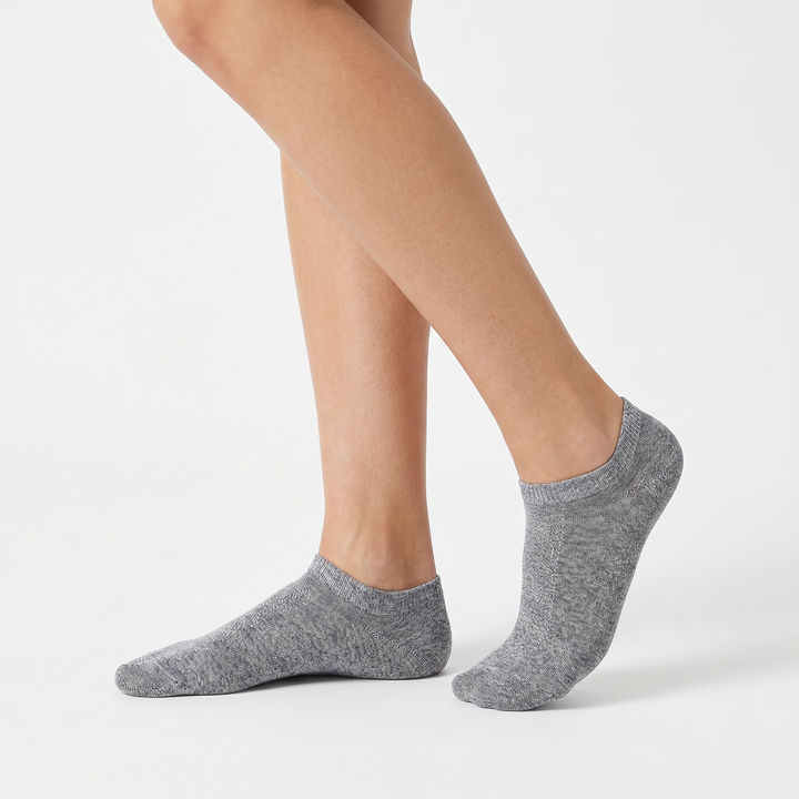 4574 CALCETÍN INVISIBLE CONFORT 129-Gris Vigoré Única