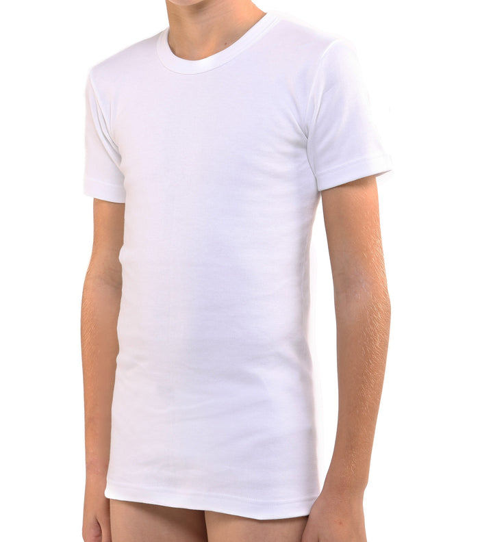 5182 CAMISETA MANGA CORTA BÁSICA 000-Blanco