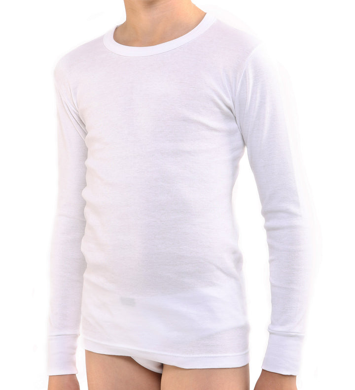 5184 CAMISETA MANGA LARGA BÁSICA 000-Blanco