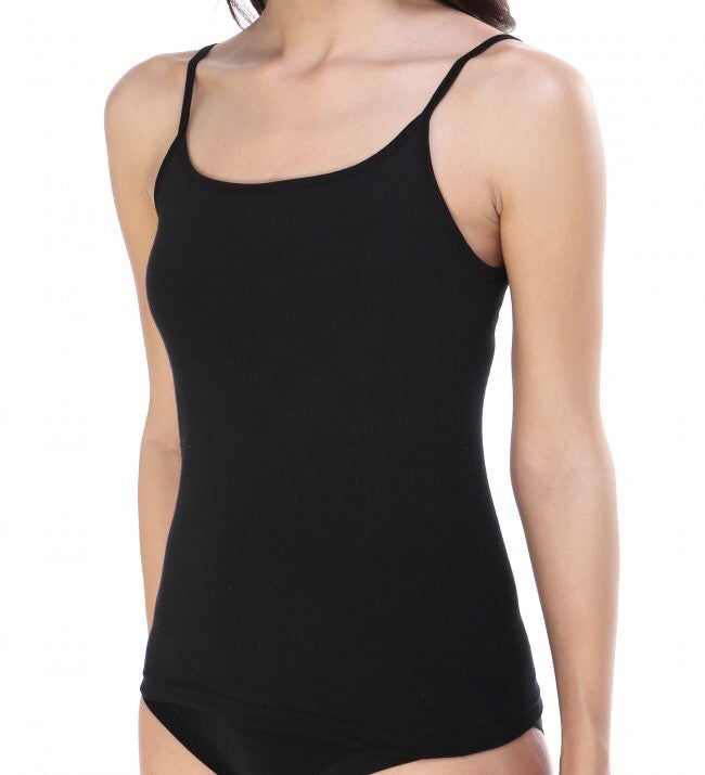 5851 CAMISETA TIRANTES BÁSICA 009-Negro