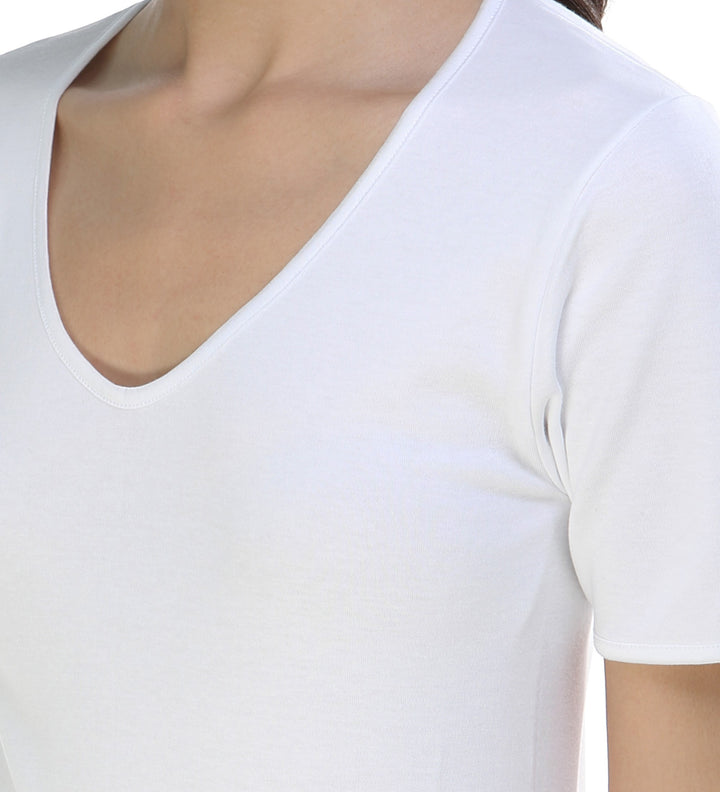 9815b CAMISETA MANGA CORTA AFELPADA TÉRMICA 100% ALGODÓN ANTIALÉRGICA