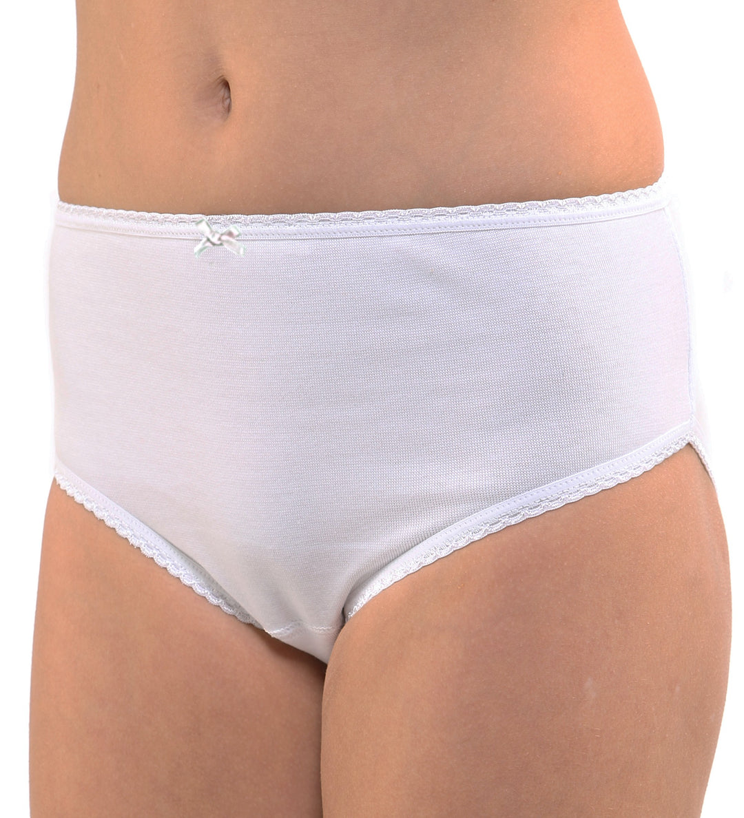 5520 BRAGUITA LISA ALGODÓN 000-Blanco