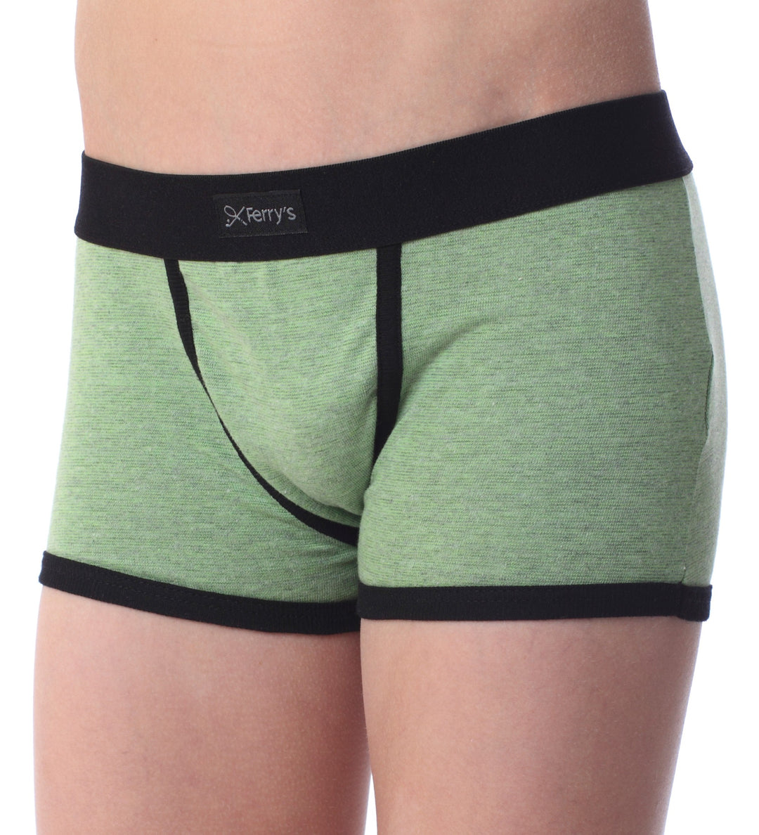 5330 BÓXER CERRADO MELANGE 822-Verde