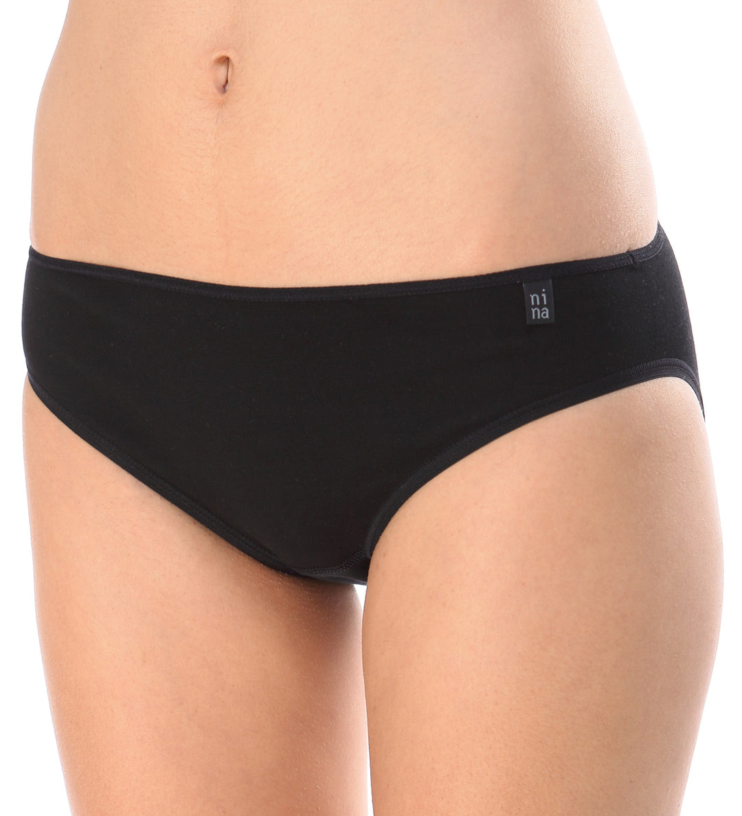 5753 BIKINI BÁSICO SIN COSTURAS 009-Negro