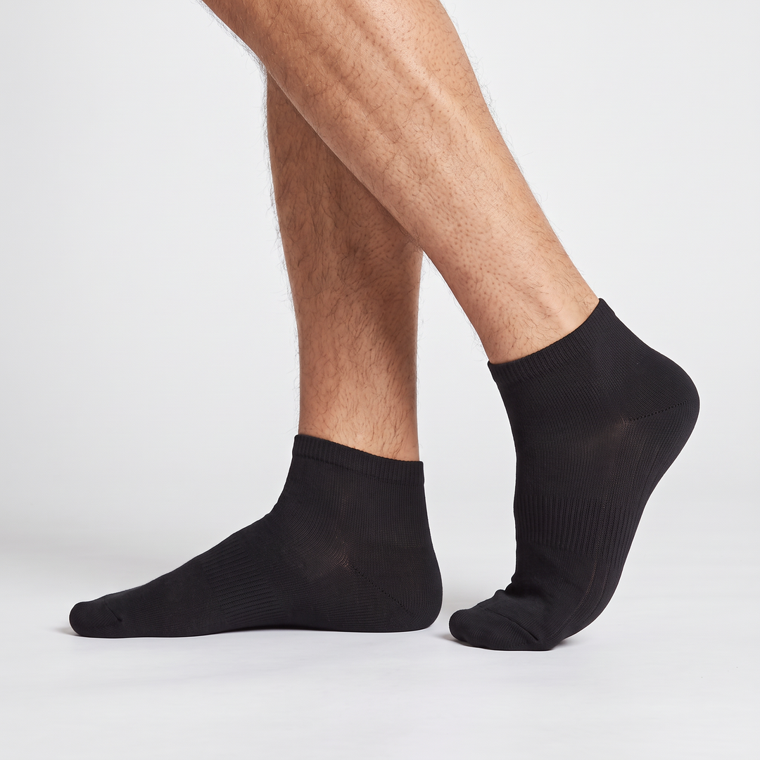 4927 PACK 2  PARES CALCETINES CORTOS DE HOMBRE DE ALGODÓN