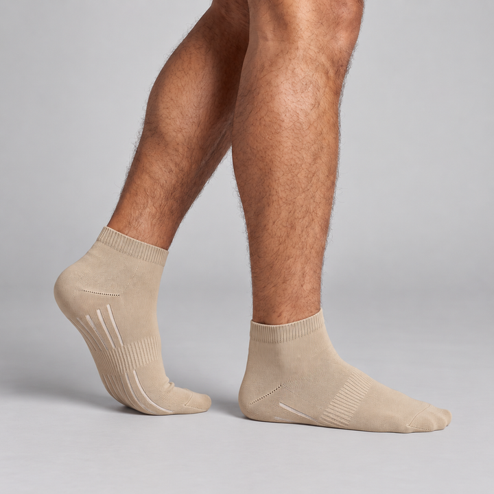4927 PACK 2  PARES CALCETINES CORTOS DE HOMBRE DE ALGODÓN