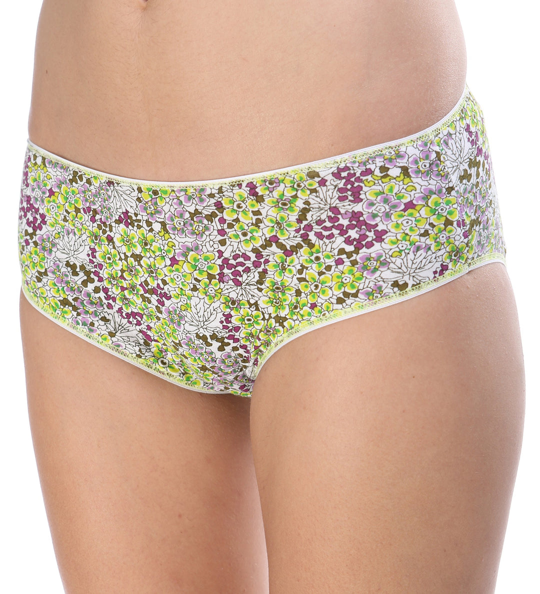 5772 BRAGA MIL FLORES 100% ALGODÓN ANTIALÉRGICA 838-Verde