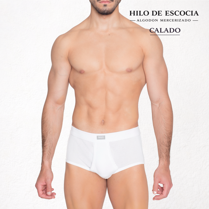 5065 SLIP ABIERTO CALADO HILO DE ESCOCIA