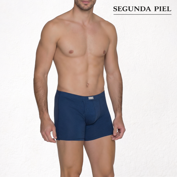 5085b BÓXER ABIERTO SEGUNDA PIEL 293-Azul 2XL-64