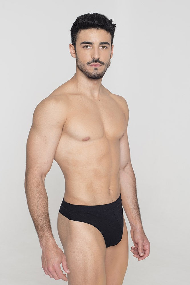 5494N TANGA SEGUNDA PIEL NEGRO