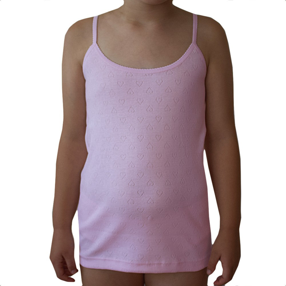 5841R CAMISETA TIRANTES CORAZONES ROSA 715-Rosa Pálido