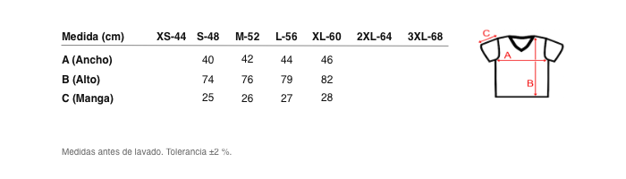 Medidas reales de 5234 Scottish Yarn Openwork Short-Sleeved T-Shirt. V-Neck