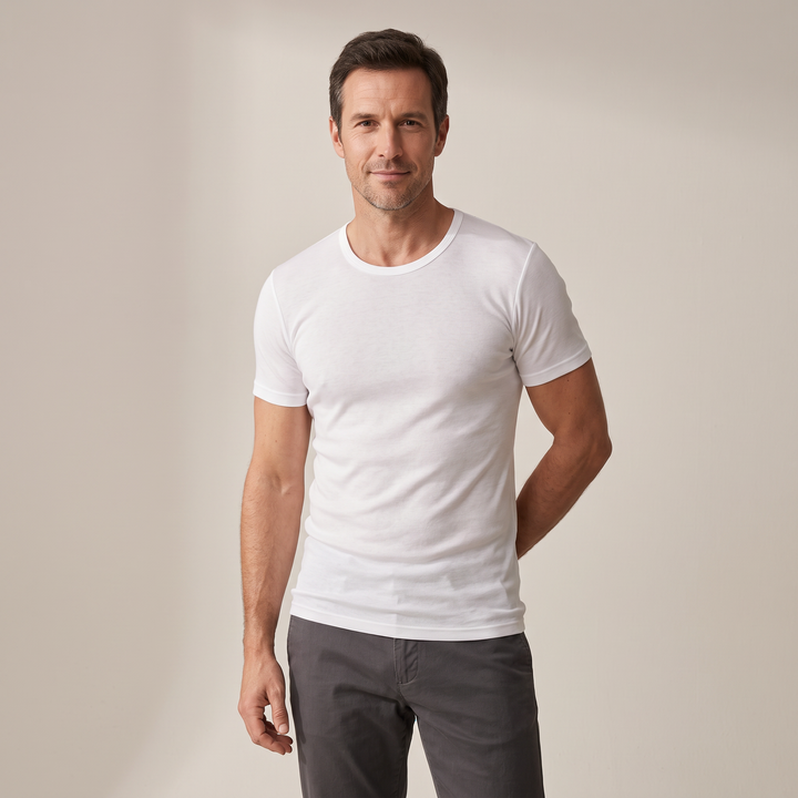 5241 Scottish Yarn Short-Sleeved T-Shirt