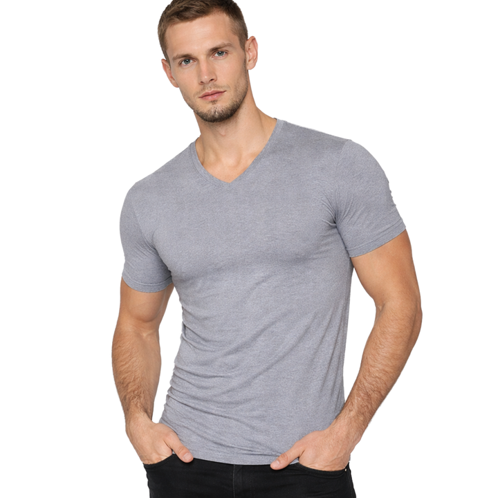 5245 CAMISETA MANGA CORTA SEGUNDA PIEL 092-Gris