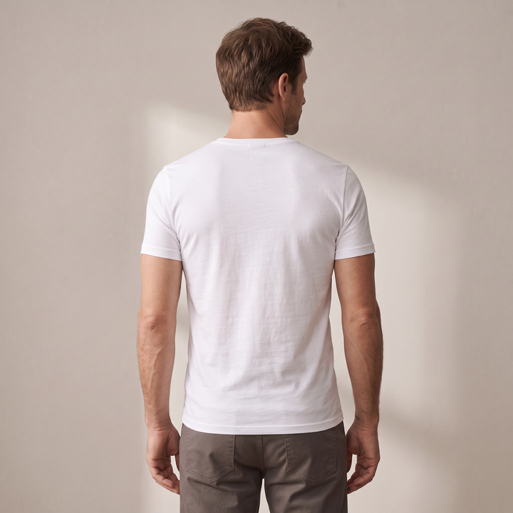 5293 ADJUSTABLE SHORT-SLEEVE V-NECK T-SHIRT