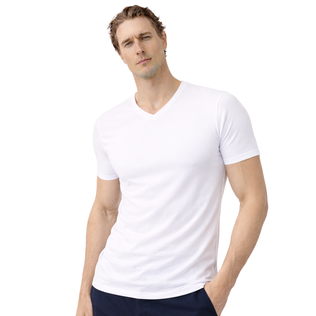 5293 ADJUSTABLE SHORT-SLEEVE V-NECK T-SHIRT