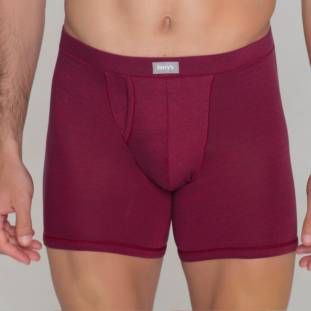 5085 BÓXER ABIERTO SEGUNDA PIEL 752-Granate