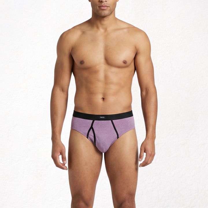 5444 SLIP ABIERTO MELANGE 744-Frambuesa