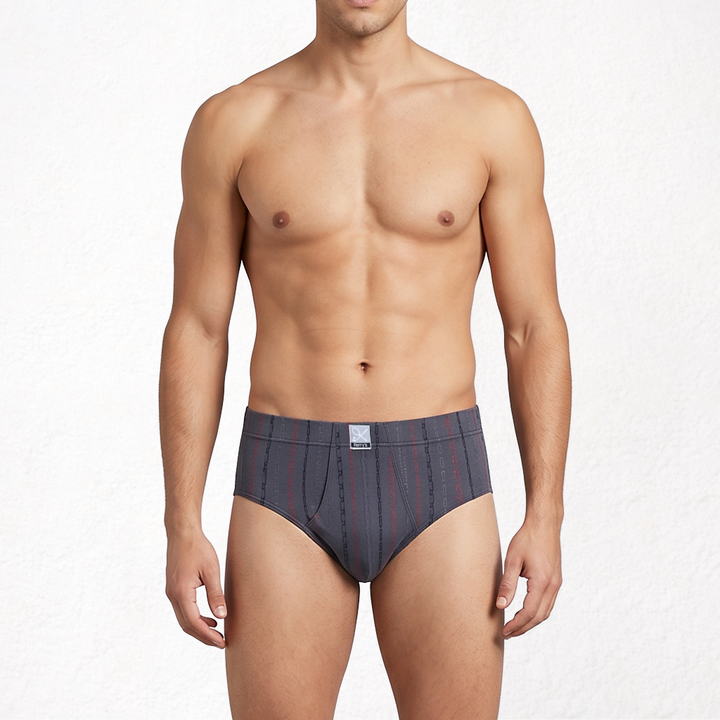 5446 SLIP ABIERTO BORDADO OSLO 128-Gris Berenjena S-48