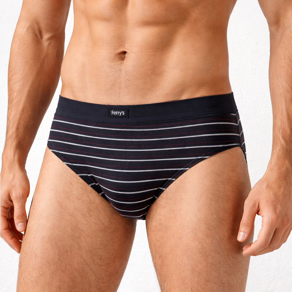 5451 SLIP CERRADO RAYADO BICO